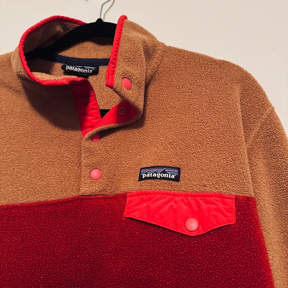 Patagonia Synchilla Snap-T Molten Lava Pullover - Picture 4 of 6